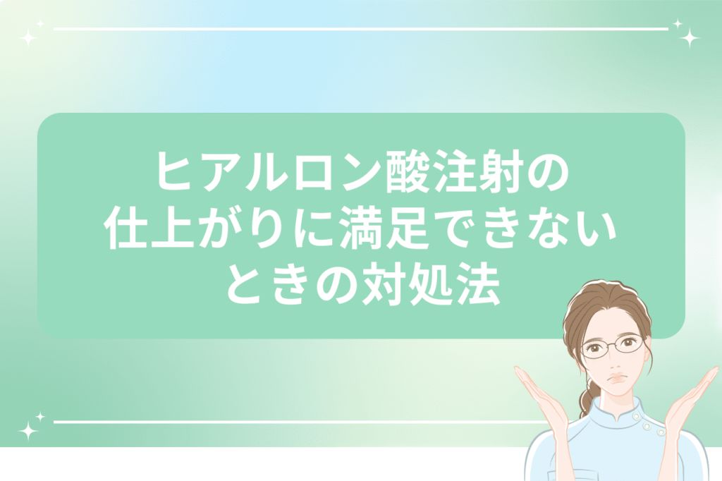 ほうれい線 ヒアルロン酸 デメリット